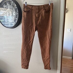 Judy Blue Brown Slim Fit Pants